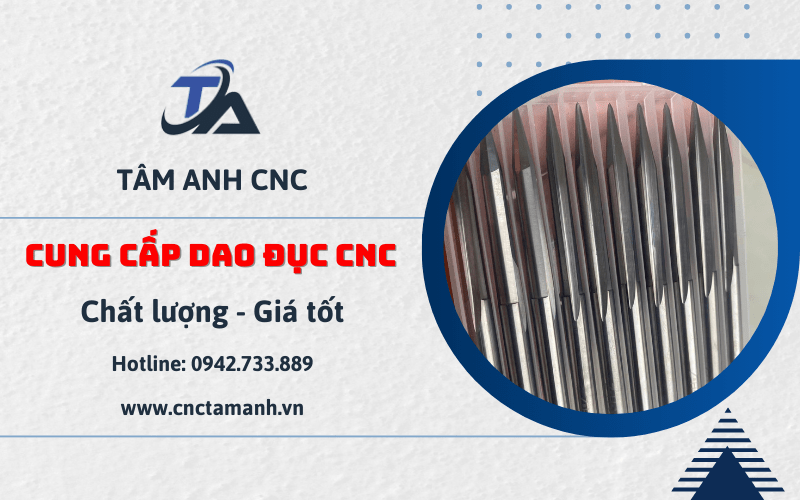 dao đục CNC