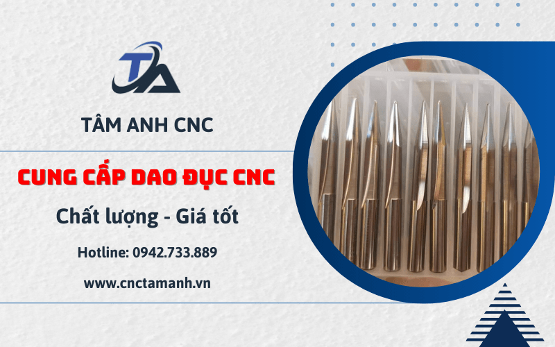 dao đục CNC