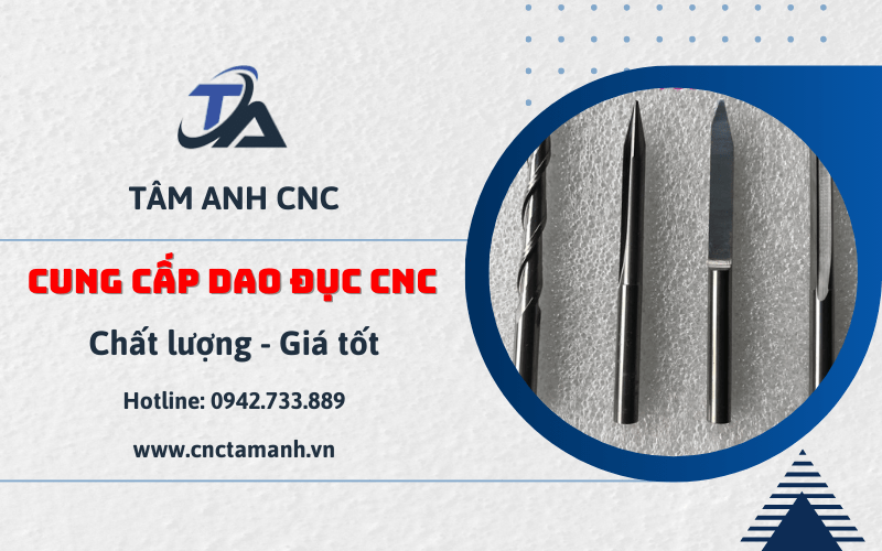 dao đục CNC