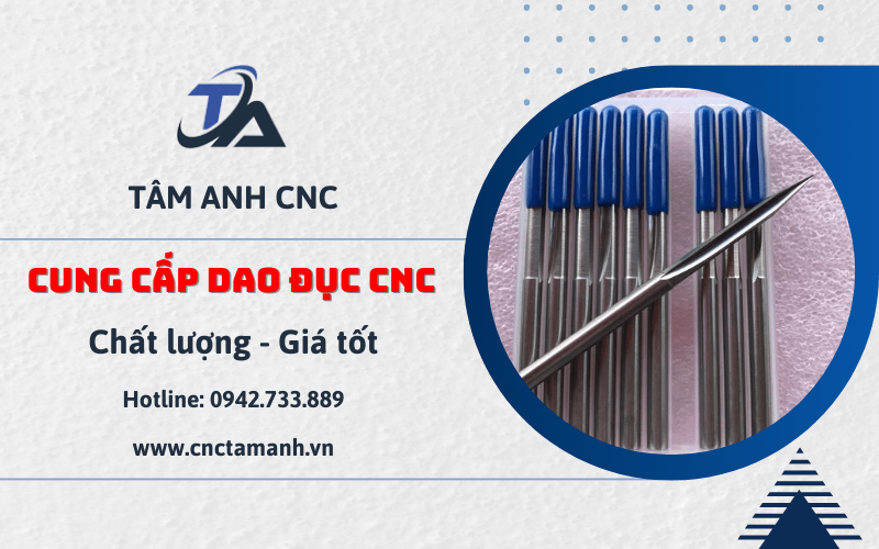 dao đục CNC